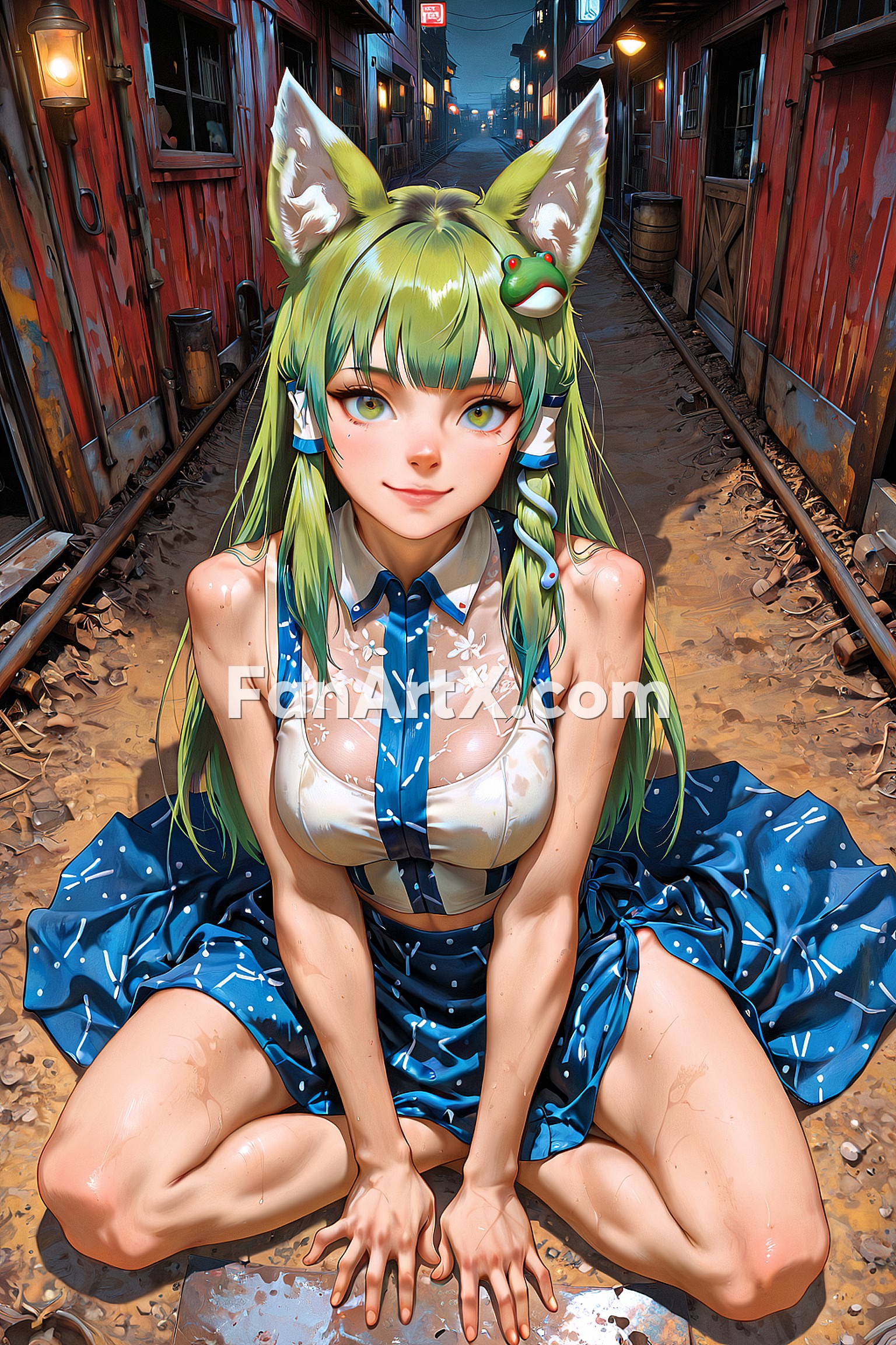 Kochiya Sanae Touhou project Fanart 1715824